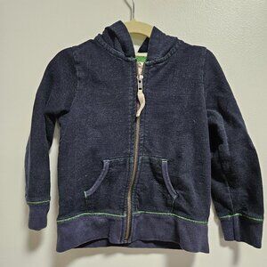 Peek Little Peanut baby boys Navy hoodie 18-24M